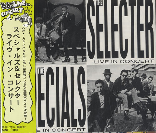 The Specials BBC Radio 1 Live In Concert Japanese CD album (CDLP
